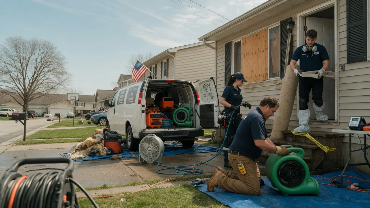 Water Damage Restoration in Sister Bay, WI near me